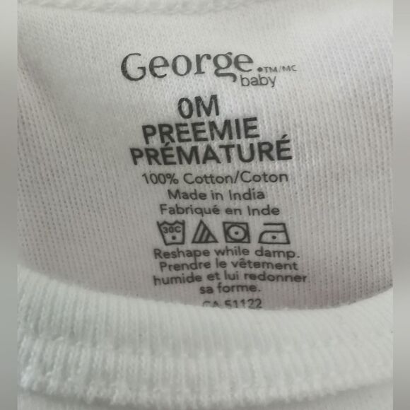 5/$10 George preemie onesie - Picture 3 of 3